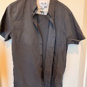 1906 Collective Men's Dark Gray Casual Shirt